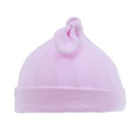 H23-P: Pink Knot Hat (0-6 Months)