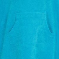 09C083/8-13: Kids Cotton Towelling Cover Up- Ocean Blue (8-13 Years)