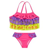 09C069: Infant Girls Lazer Cut Bikini (2-6 Years)