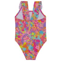 09C067: Older Girls Multicolour Print Swimsuit (7-13 Years)