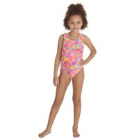 09C067: Older Girls Multicolour Print Swimsuit (7-13 Years)