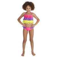 09C070: Older Girls Lazer Cut Bikini (7-13 Years)