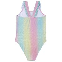 09C074: Older Girls Rainbow Sparkle Swimsuit (7-13 Years)