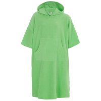 09C084/4-7: Kids Cotton Towelling Cover Up- Apple Green (4-7 Years)