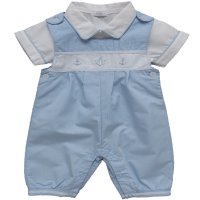 1022B: Baby Boys Sailor Dungaree Outfit (9-24 Months)
