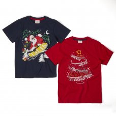 11C168: Assorted Kids Christmas T-Shirts (7-13 Years)