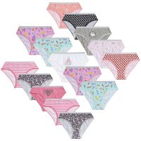 14C914: Infant Girls 5 Pack Briefs (2-6 Years)