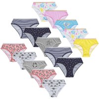 14C918: Infant Girls 5 Pack Briefs (2-6 Years)