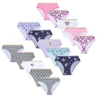 14C932: Infant Girls 5 Pack Briefs (2-6 Years)