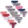 14C939: Infant Girls 5 Pack Briefs (2-6 Years)