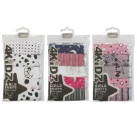 14C942: Older Girls 5 Pack Briefs (7-13 Years)