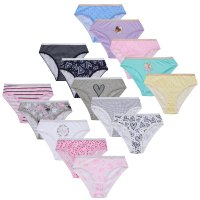 14C947: Infant Girls 5 Pack Briefs (2-6 Years)
