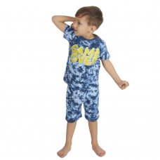 15C544: Infant Boys Tie Dye Effect  Pyjama (2-6 Years)