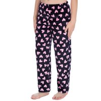 15C675: Girls Printed Fleece Lounge Pants (9-13 Years)