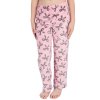 15C678: Girls Printed Fleece Lounge Pants (9-13 Years)