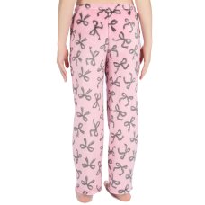 15C678: Girls Printed Fleece Lounge Pants (9-13 Years)