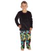 15C701: Boys Plush Top & Super Soft Printed Fleece Lounge Pant- Gaming (3-8 Years)