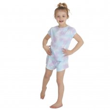 15C546: Infant Girls Tie Dye Pyjama (2-6 Years)