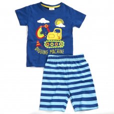 15C567: Infant Boys Pyjama-Digger (2-6 Years)