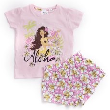 15C573: Girls Pyjama- Aloha (3-10 Years)