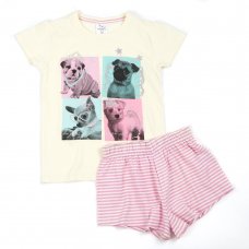 15C577: Girls Pyjama- Glam Puppies (3-10 Years)