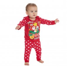 15C605: Baby Christmas Printed Pyjama (6-24 Months)
