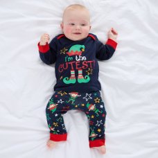 15C612: Baby Christmas Elf Pyjama (6-24 Months)