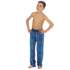 15C636: Older Boys Check Lounge Pant (9-13 Years)