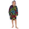 18C1004: Older Kids Plush Oversized Hoodie- Gamer (One Size - 7-13 Years)
