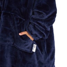 18C1054: Kids Plush Oversized Hoodie- Embossed Gaming (One Size - 3-6 Years)
