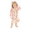 18C1082: Baby Teddy Print Hooded Dressing Gown (6-24 Months)