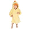 18C1085: Young Infants Novelty Duck Oversized Plush Hoodie (One Size - 18 Months- 3 Years)