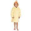 18C1089: Kids Novelty Duck Oversized Plush Hoodie (One Size - 3-6 Years)
