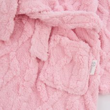 18C1039: Older Kids Clipped Arran Dressing Gown (One Size - 7-13 Years)