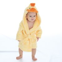 18C510: Baby Novelty Duck Dressing Gown (6-24 Months)