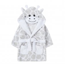 18C539: Baby Novelty Giraffe Dressing Gown (6-24 Months)