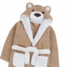 18C701: Older Kids Novelty Teddy Dressing Gown (7-13 Years)