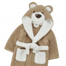 18C831: Infant Kids Novelty Teddy Dressing Gown (2-6 Years)