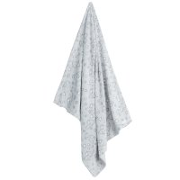 19C239: Baby Grey Elephant Jacquard Blanket