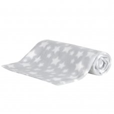 19C248: Baby Soft Fleece Roll Blanket- Grey (75 x 75 cm)