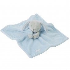 19C253: Baby Novelty Bunny Comforter-Sky