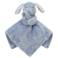 19C262: Baby Novelty Bunny Comforter-Dusky Blue