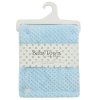 19C275: Baby Sky Blue Waffle Wrap/Shawl