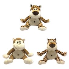 30910-10: 25CM COMICAL WILDLIFE 3 ASSORTED (3 DESIGNS)