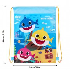 11055/9498: Baby Shark Pull String Bag