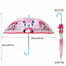 3649: Kids Minnie Mouse Umbrella