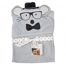 40305: Baby 3D Mouse Hooded Towel/Robe