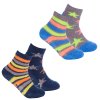 42B831: Boys 2 Pack Cosy Socks With Grippers