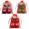44B1031: Baby Christmas Organza Bag Gift Socks (0-12 Months)