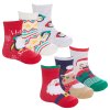 44B1030: Baby Christmas 3 Pack Design Socks